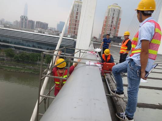 落馬洲通道橋檢測