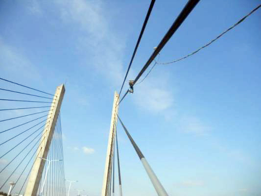 廣州江村大橋檢測