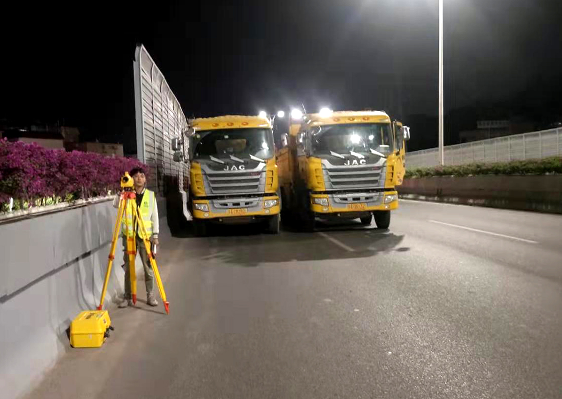 漢溪大道荷載試驗