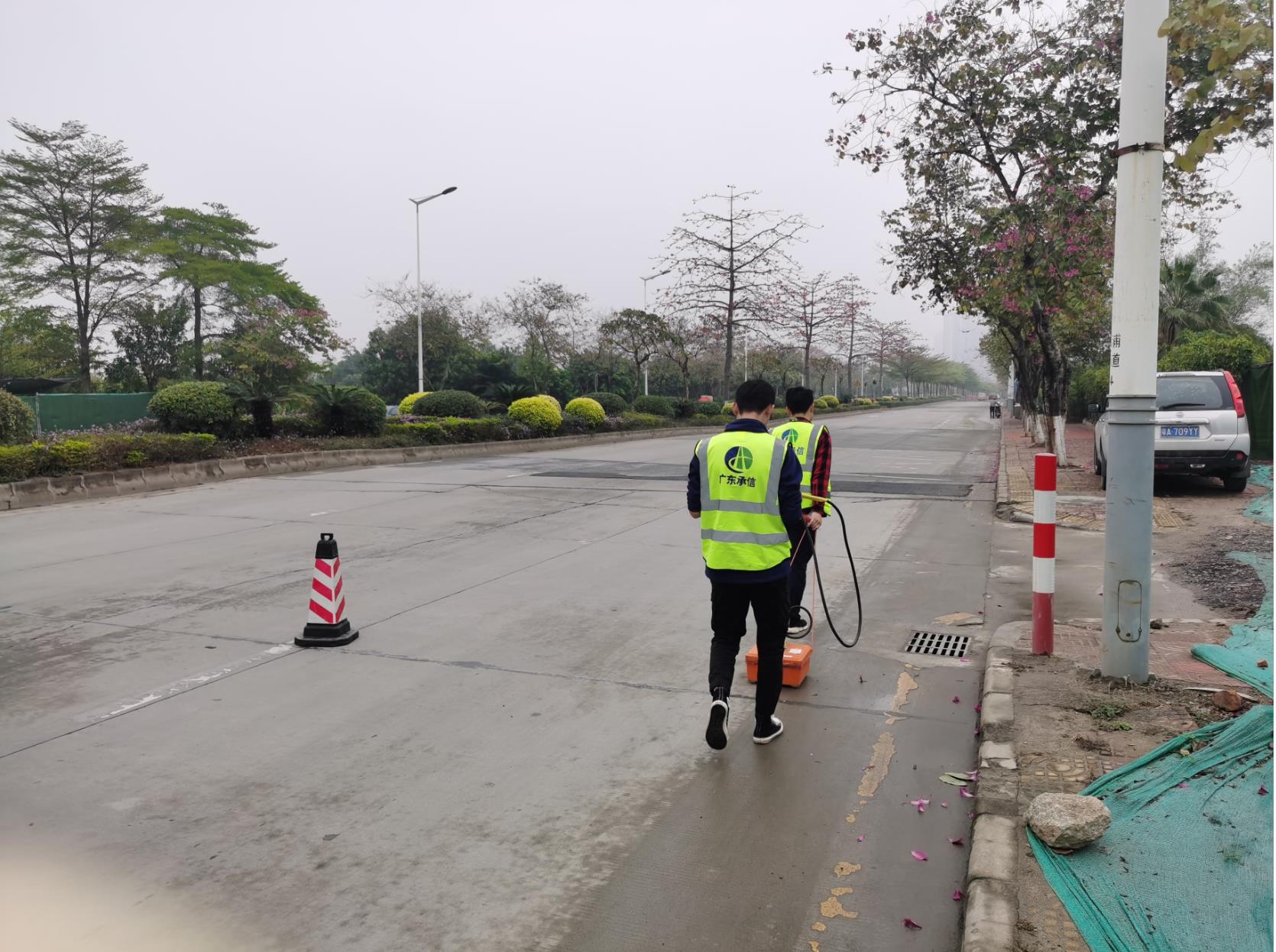 浦華路雷達(dá)檢測