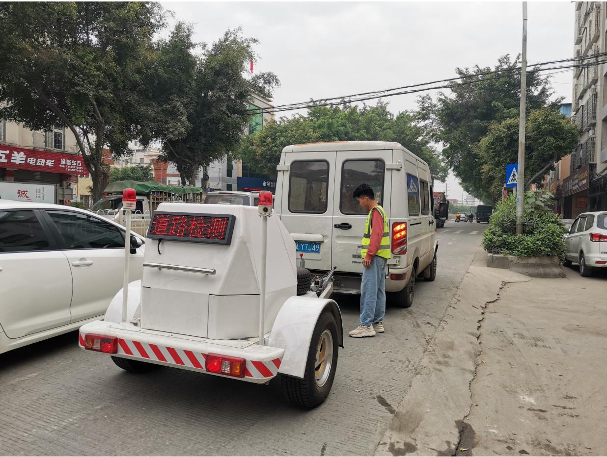 四會(huì)市舊路調(diào)查檢測